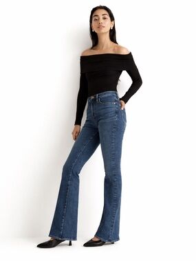 Madewell 16 (33) Skinny Flare Jeans 0438 Alvord Wash Instacozy Edition NN479
